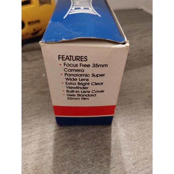 Vintage Panaview Point & Shoot 35mm Film Panoramic Camera in Original Box - Picture 6 of 6